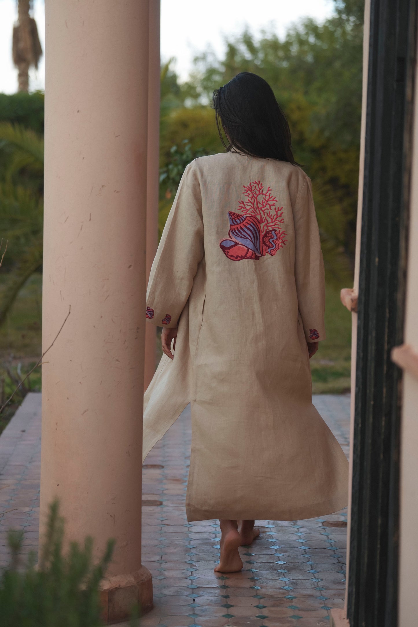Kimono Coral Natural