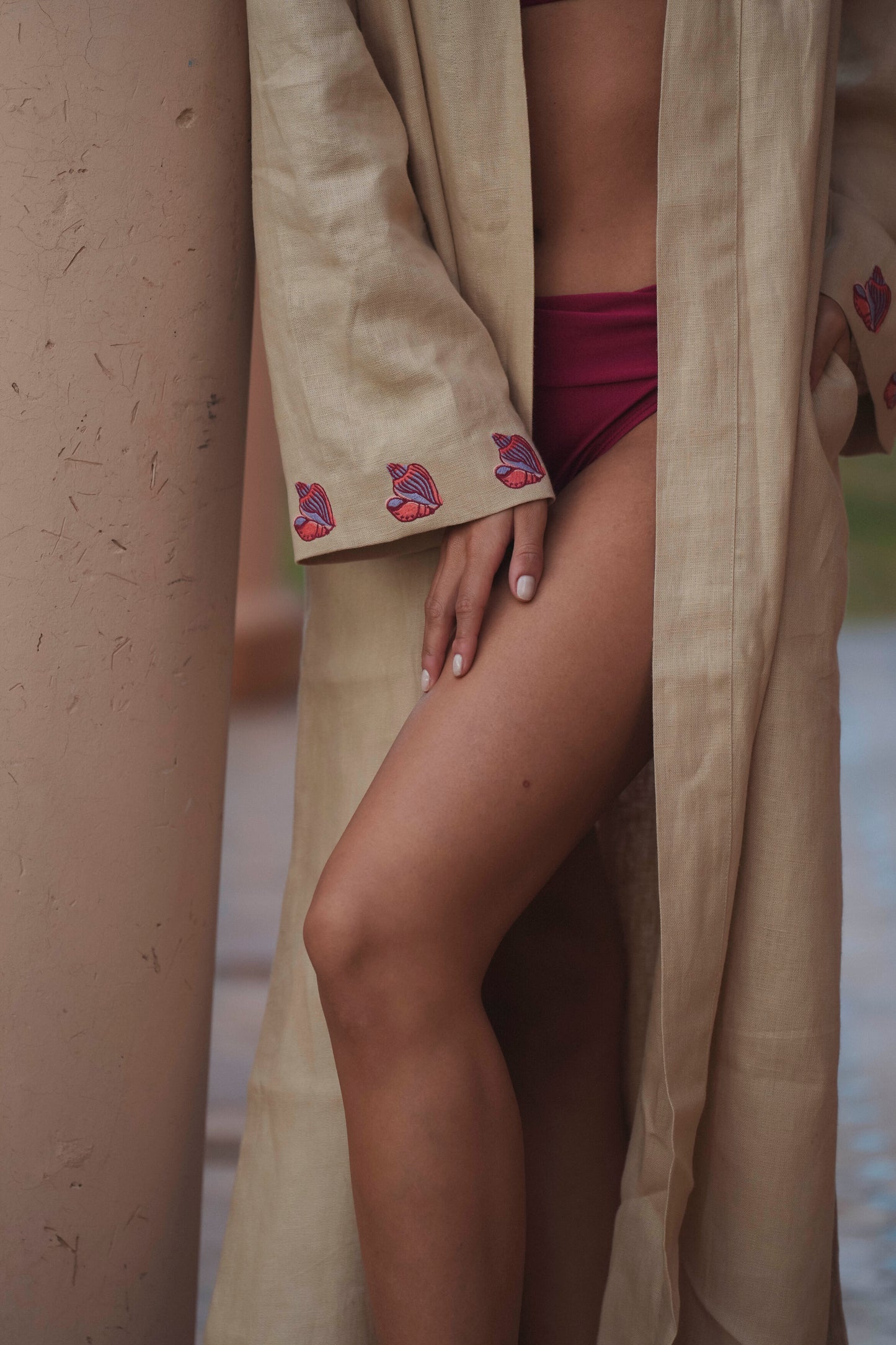 Kimono Coral Natural